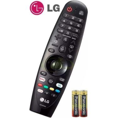 Imagem de Controle magic original lg mr20ga com pilhas repõe an-mr18ba tv lk5700