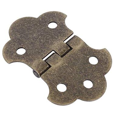 Imagem de RiToEasysports Peça Traseira de Guitarra de Bronze para Guitarras de Caixa de Charuto de 3 Cordas, Construção de Metal Resistente, Parte para Amantes de Música