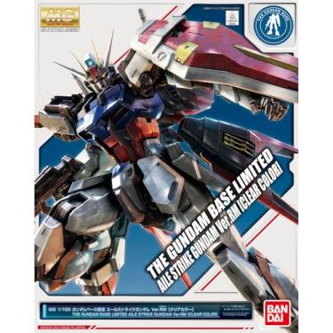 Imagem de The Gundam Base Limited MG 1/100 Scale AILE STRIKE GUNDAM Ver.RM [CLEAR COLOR] Model kit [Japan import]