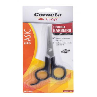 Imagem de Tesoura Basic Barbeiro 5 Corneta