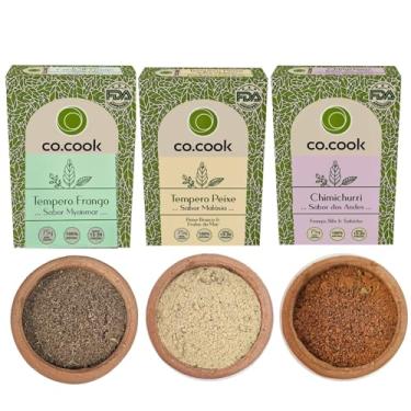 Imagem de Kit 3 Tempero Funcional 100% Natural CoCook Carne Chimichurri Frango Peixe 225g Zero Glúten, Zero Lactose, Zero Conservantes, Zero Corantes, Zero Sódio