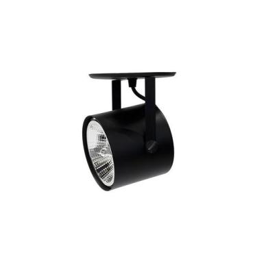 Imagem de Spot Móvel Taschibra Cannon para 1 Lâmpada AR111 GU10 Bivolt, Preto