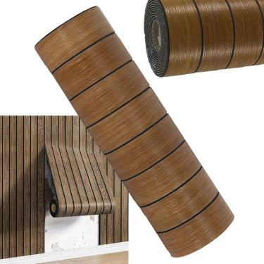 Imagem de Painel Ripado Adesivo Parede Autocolante Flexivel Decoraçao Sala Estar Casa Quarto Recepçao Loja Clinica Destaque