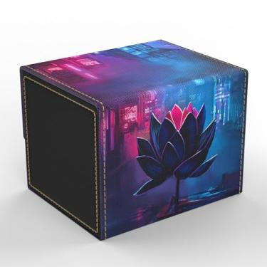 Imagem de Realm Guard Vault's - TCG/MTG 100+ Card Art Deck Boxes (Cyberpunk Black Lotus)