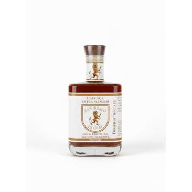 Imagem de CACHAÇA EXTRA PREMIUM SAN MARCO DI LEON - DESTILAÇÃO DUPLA - ENVELHECIDA EM BARRIL DE CARVÁLHO TOSTA MÉDIA - SABOR SUAVE AMADEIRADO - NOTAS DE BAUNILHA, AMÊNDOAS E MEL - 700 ml 40% vol.