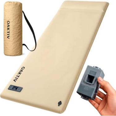 Imagem de WanderMate – Almofada de dormir autoinflável para acampamento – Colchão inflável de acampamento para carro, mochila e barraca – Espuma viscoelástica durável de 8,5 cm e suporte de ar