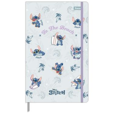 Imagem de Caderno Costurado Sem Pauta Stitch 80f 128x208mm Foroni Estampa 3