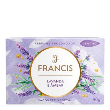 Imagem de SABONETE FRANCIS TRADICIONAL LAVANDA E AMBAR 90g LILAS