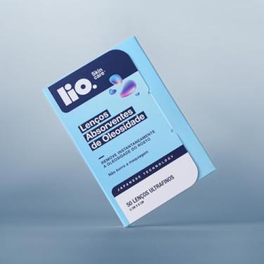 Imagem de LIO Lenços Absorventes de Oleosidade, 50 Unidades Ultra-Finos, Tecnologia Japonesa, Não Borra Maquiagem, 5cm x 8cm