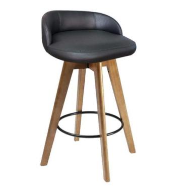 Imagem de Banqueta Dona Giratória Gourmet Para Cozinha ou Bancada-Assento Sintét