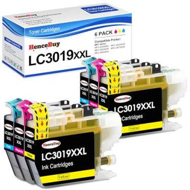 Imagem de HenceBuy Cartucho de tinta de substituição compatível LC3019XXL para Brother LC3019 LC3019XXL LC3017 Funciona com impressora Brother MFC-J5330DW MFC-J6930DW MFC-J6530DW MFC-J5335DW MFC-J6730DW (2C/2M
