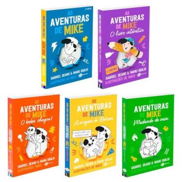 Imagem de Coleção As Aventuras de Mike - Kit com 5 livros, Vol.1,2,3,4 e Livro I