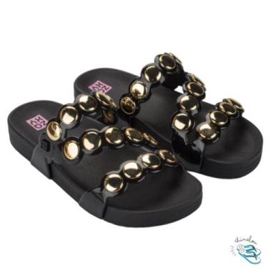 Imagem de Sandalia Chinelo Slide Papete Feminina Zaxy Spot Lançamento Novidade C