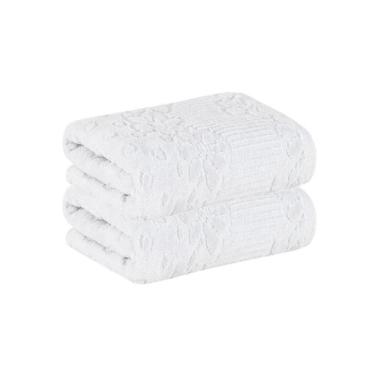 Imagem de Kit 2X Toalha Lavabo Lollipop 100% Algodão Cinza Buddemeyer