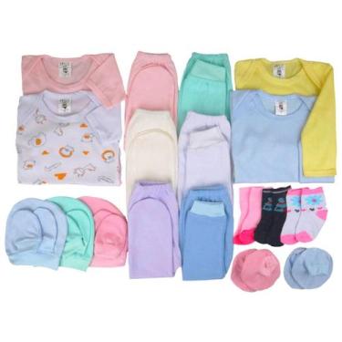 Imagem de Kit 21 Peças Maternidade Roupa De Bebê Menina E Menino - Batutinhas, M