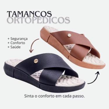 Imagem de Sandália Feminina Ortopédica Para Esporão Massageadora Super Confortáv