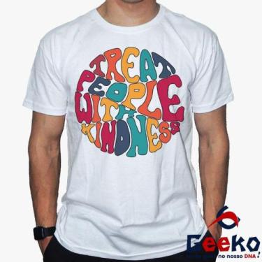 Imagem de Camiseta 100% Algodão Harry Styles Treat People With Kindness Pop Geek
