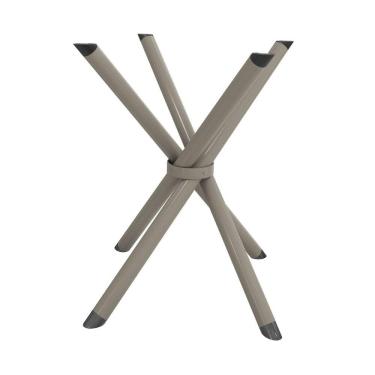 Imagem de Base Quadrada Para Mesa De Jantar Crome Volga Metal