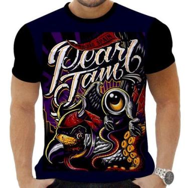 Imagem de Camiseta Camisa Personalizada Rock Metal Pearl Jam 43 - OBDS, G