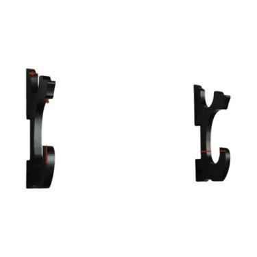 Imagem de Suporte De Parede Para Katana Japonesa Em Madeira - Expositor De Sabre