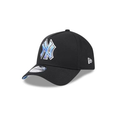 Imagem de BONE NEW ERA 9FORTY A-FRAME SNAPBACK NEW YORK YANKEES MLB PRETO-Masculino