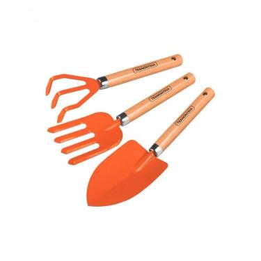 Imagem de Conjunto 1 Para Jardinagem 3 Peças Laranja