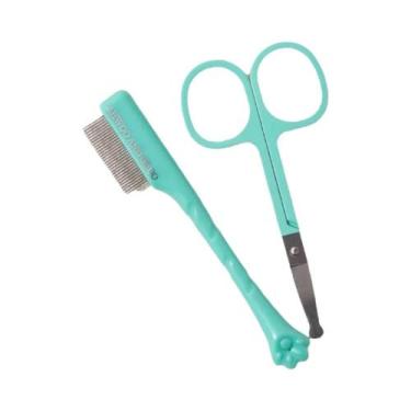 Imagem de Conjunto De Pentes Para Limpeza Facial De Cães E Gatos, Remoção De Man