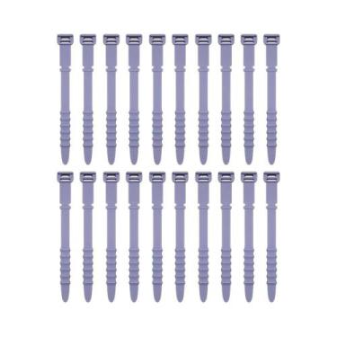 Imagem de Organizador De Cabos De Silicone: Suporte Para Cabos De Celular, Mouse