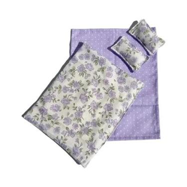 Imagem de Conjunto De Roupa De Cama Em Miniatura Para Casa De Bonecas Escala 1/1