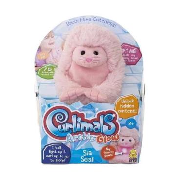 Imagem de Pelúcia Curlimals Artic Glow Sia A Foca - Fun F0149-1