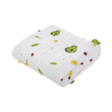 Imagem de Toalha De Banho De Algodão Para Bebês Meninos E Meninas, 4 Camadas De 