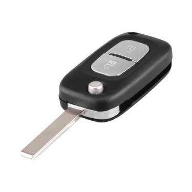 Imagem de Capa De Chave Remota Flip KEYYOU Para Renault Clio Kangoo Master Twing