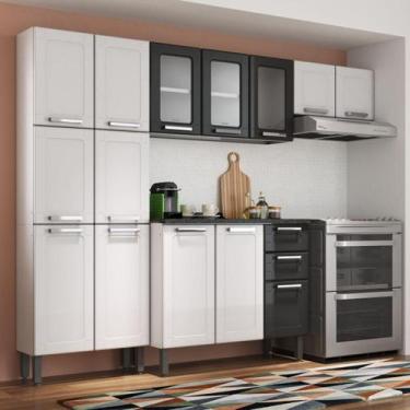 Imagem de Cozinha Completa em Aço 14 Portas 2 Gav Múltipla Bertolini