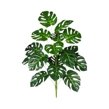 Imagem de Planta Artificial Monstera Grande De 70-100cm, Folhas Falsas De Palmei