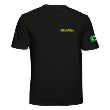 Imagem de Camiseta Segurança Uniforme Cor:PretaTamanho:G - Tritop Camisetas, Pre