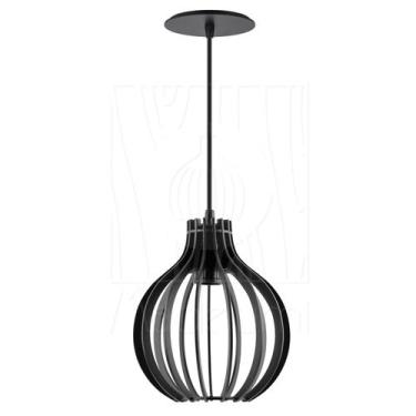 Imagem de Pendente Luminária Bali e27 Quarto Bancada Moderno Lounge - Madelumi, 