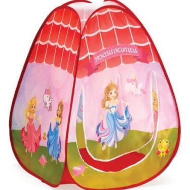 Imagem de Barraca Casinha Toca Cabana Infantil Princesas Meninas - Fabrincando, 