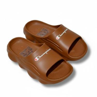 Imagem de Chinelo Champion Nuvem Spheric Script Marrom Rubber-Unissex