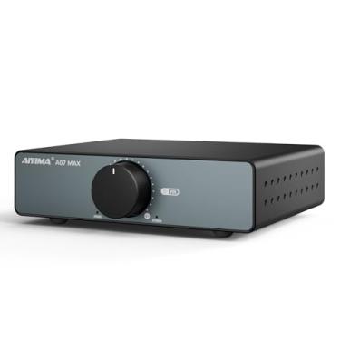 Imagem de Amplificatore Hi-Fi AIYIMA A07 MAX 2 CH 300 Wx2 TPA3255 mini amplificatore di potenza in classe D Amplificatore desktop mono stereo collegabile a ponte 600 Watt con uscita da 3,5 mm
