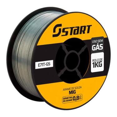 Imagem de Arame De Solda Mig Para Uso Sem Gás 0,8mm 1kg - Start