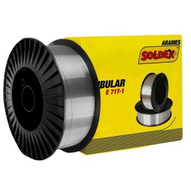 Imagem de Arame Solda MIG Tubular Sem Gás E71T-11 0,9mm Rolo 5kg Soldex