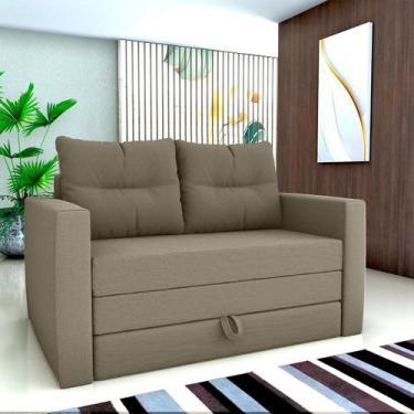 Imagem de Sofá Cama 2 Lugares casal 1,50 mts Veludo Luma Matrix, VELUDO TURKEY C