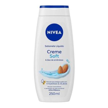Imagem de SABONETE LIQUIDO NIVEA 250ml (A ESCOLHER) fragrância:Creme Soft