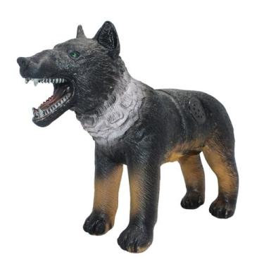 Imagem de Brinquedo Animais De Borracha Grande Macio Com Som Mode:Lobo - SACKS