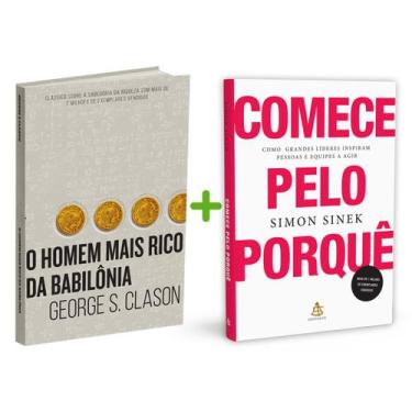 Imagem de Kit 2livros, O Homem mais Rico da Babilônia + Comece Pelo Porquê, Clás