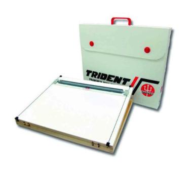 Imagem de Prancheta Portatil Trident A2 com Regua Paralela 5002