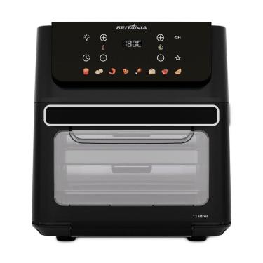 Imagem de Fritadeira Air Fryer Britânia Oven BAF11A - 11 Litros Preto Fosco 1800W