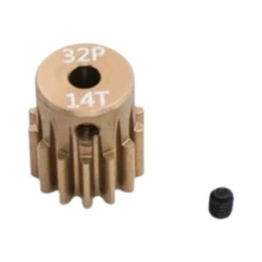 Imagem de 1:10 Traxxas RC Truck Metal Gear 32DP M0.8 3.175mm 24T-14T Para Motor 