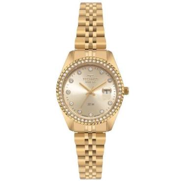 Imagem de Relógio Technos Feminino Riviera Dourado - 2015cey-1x