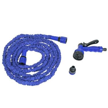 Imagem de Mangueira Mágica Flexível de 30 Metros Para Jardim - Tesla Store, Azul